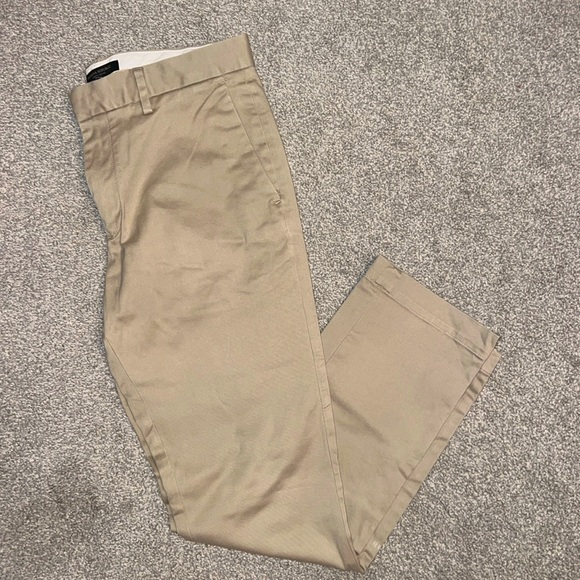 Banana Republic Aiden Chino Khaki Pants 32x29 - Picture 4 of 14